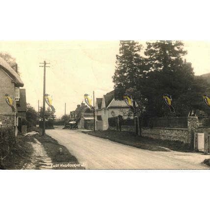 East Hagbourne, Oxon, 21 Old Rare Postcard