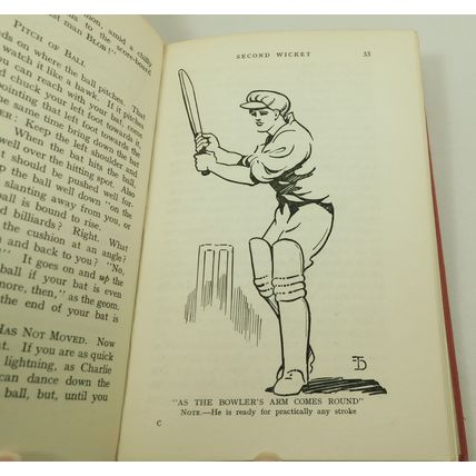 HOW'S THAT Little Book On Cricket For Boys And Beginners 1937 Herman HB Illustd