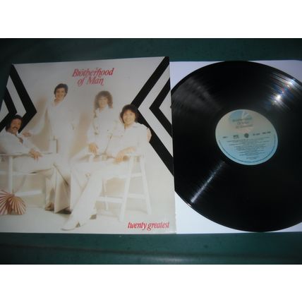 BROTHERHOOD OF MAN COMPILATION LP - 20 GREATEST