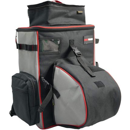MELOTOUGH Welding Tool Backpack for Tools and Helmet Extreme Gear Pack with Helm