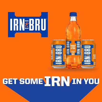 IRN-BRU from AG Barr the Original and Best Sparkling Flavored Soft Drink | a Sco