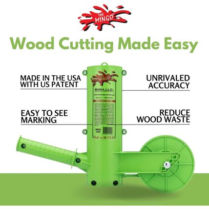 Ultimate Firewood Measuring Tool - Chainsaw Fire Wood Marking Tool with Marking
