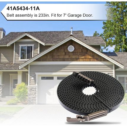 Upgraded 41A5434-11A Drive Belt 233 Inches for 7FT Garage Door Opener, Compatibl