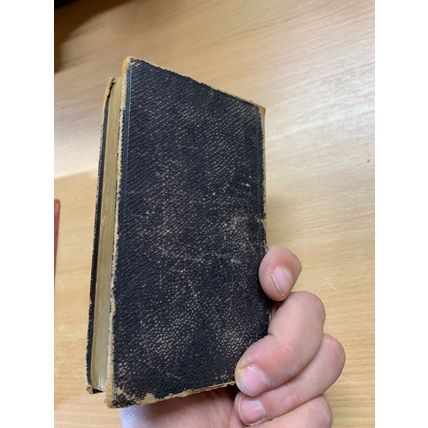 1846 "PROPER LESSONS TO BE READ AT MORNING & EVENING PRAYER" TINY HB BOOK (P3)