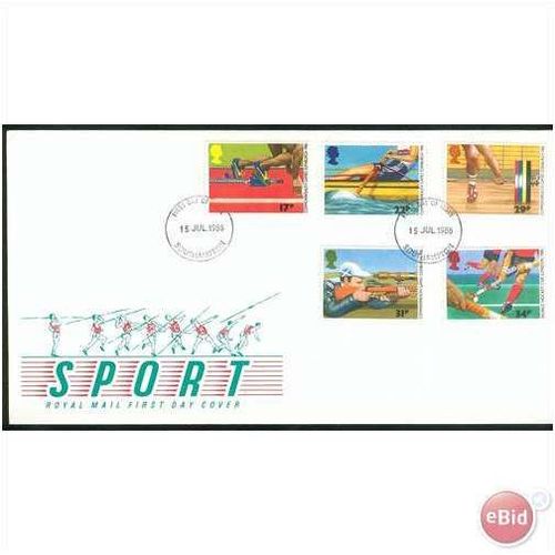 GB FDC 1986 - Sport (mint) Southampton