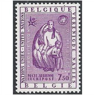 Mi 1112: 7.50 Fr. violet World Exhibition: United Nations.