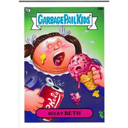 2013 Garbage Pail Kids Mini - #188b - Bulky Beth