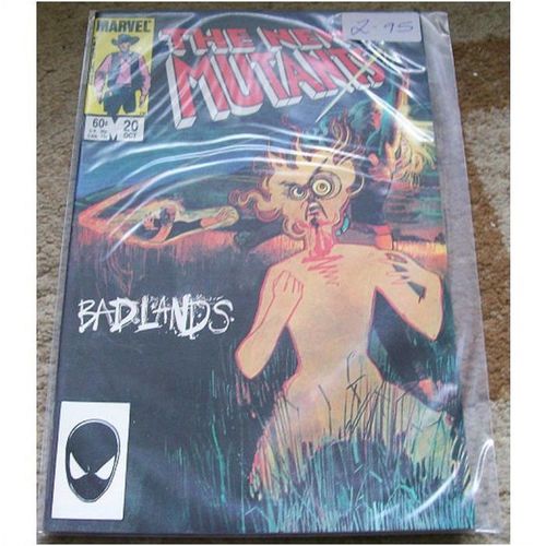New Mutants (1983 1st Series) # 20...October 1984.....High Grade!!