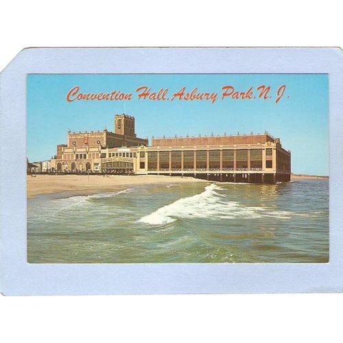 New Jersey Asbury Park Convention Hall & Boardwalk Theatre~1832