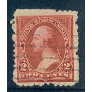 Used 250 2c George Washington Just Clears A04797