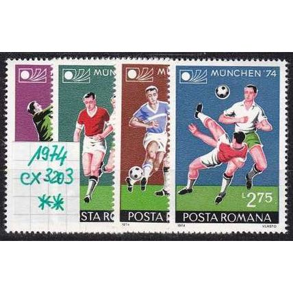 RUMÄNIEN ROMANIA [1974] MiNr 3203 ex ( **/mnh ) [01] Fussball