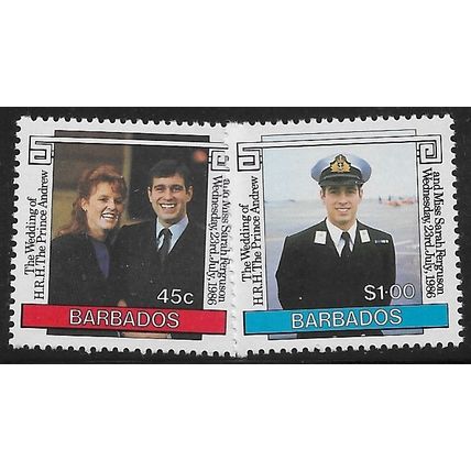 1986 SG 822/823 - MNH (**)