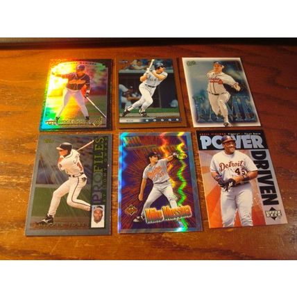1991-2002, 25-Superstar Insert Cards, RODRIGUEZ/CLEMENS/MATTINGLY, +++