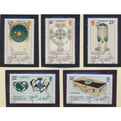 Isle of Man Stamps Scott #394 To 398, Mint Never Hinged