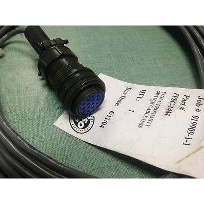 NEW ROBOTIC MACHINE CABLE ASSEMBLY CORDSET HAGEMEYER FPSC-14M,019909-1-1,EW