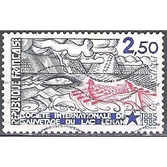France 1985 Michel 2506 O Cote (2008) 1.00 € Société internationale de sauvetage