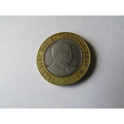 1995 REPUBLIC OF KENYA 10 SHILLINGS FREE POST. AS