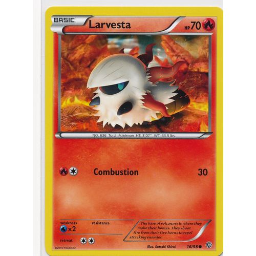 Pokemon Ancient Origins #16/98 Larvesta