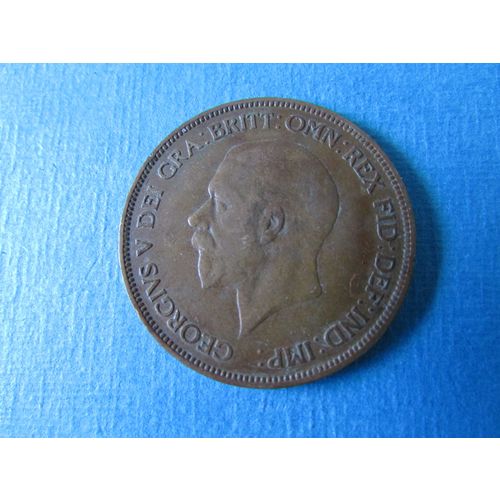 1930 GEORGE V ONE PENNY. (j) AAJ