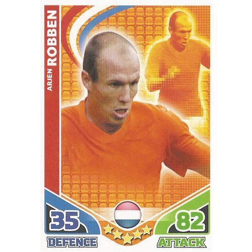 Match Attax - World Cup 2010: Holland - Midfielder, Robben