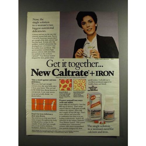 1986 Caltrate 600 + Iron Ad