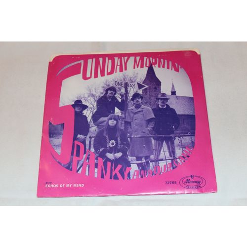 Spanky and Our Gang 45 & Picture Sleeve-SUNDAY MORNING/ECHOES