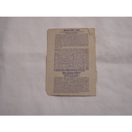 Dan Daoust 1986/87 Kraft Drawing