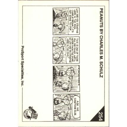 1992 Peanuts Classic #254