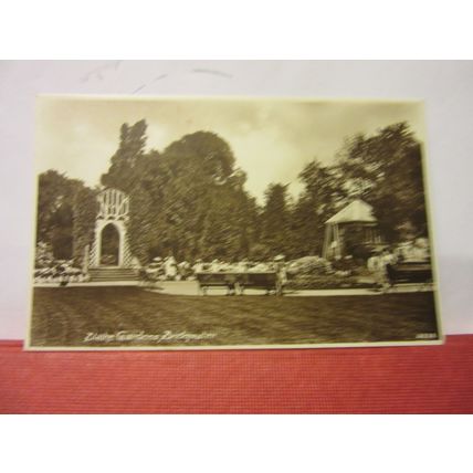 BLAKE GARDENS, BRIDGWATER, SOMERSET unused antique postcard =