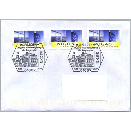 Deutschland SSt. Dresden "25 J. Wiedereröffnung Semperoper" 2010