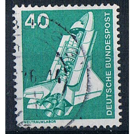 Germany 1975 SG1743 ge73 Space Laboratory 40pf Used Stamp