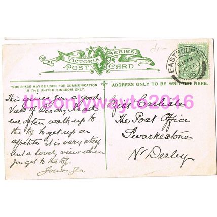 Church Parade on Lawns, W Parade, Eastbourne, Sussex, England, 1908, Postcard
