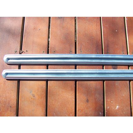 1964 PLYMOUTH FURY 4D QUARTER PANEL TRIM 2 PCS OEM