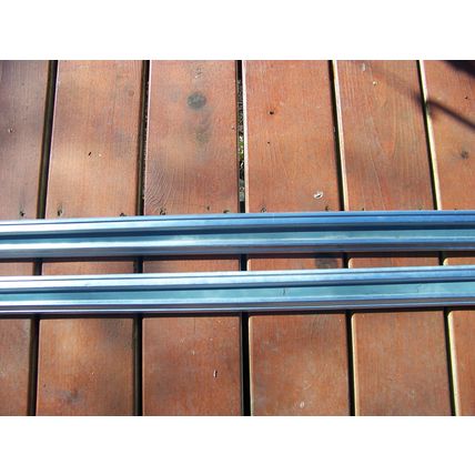 1964 PLYMOUTH FURY 4D QUARTER PANEL TRIM 2 PCS OEM