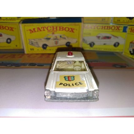 Matchbox No55 Police Car - red light