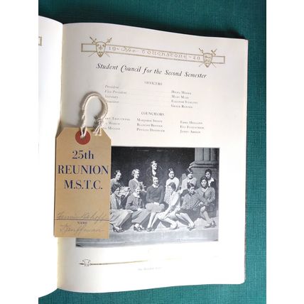 The Touchstone 1929 Year Book Senior Class 25th Reunion M.S.T.C Millersville, PA