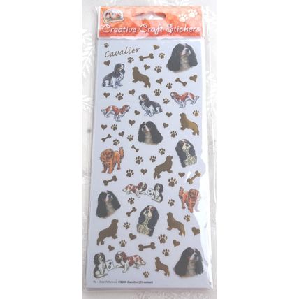Dog breed craft stickers many breeds available 29 designs peel and stick