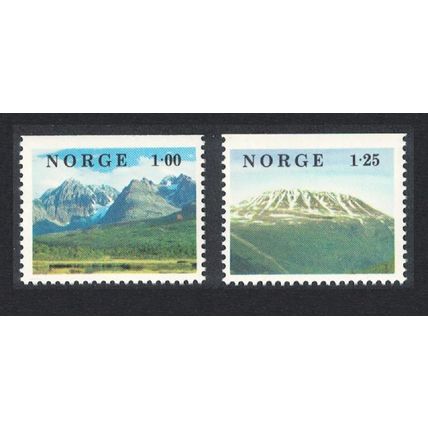 Norway Norwegian mountain landscapes Scenery 2v 1978 MNH SG#815-816