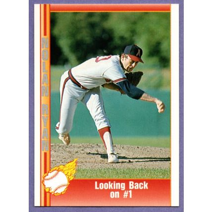 Nolan Ryan 1991 Pacific #25 Los Angeles Angels