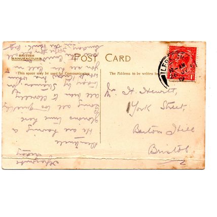 Watermouth Castle, Ilfracombe - Postally Used - 1919 Postmark - Producer Unknown