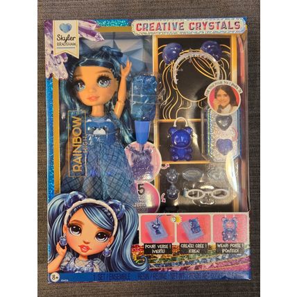 SKYLER BRADSHAW MGA Rainbow High Creative Crystals Blue 11" Fashion Doll MIB
