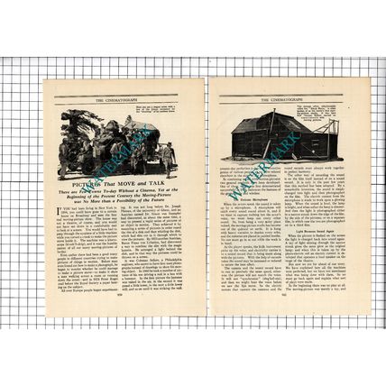 The Cinematograph Cinema - c.1940's Article