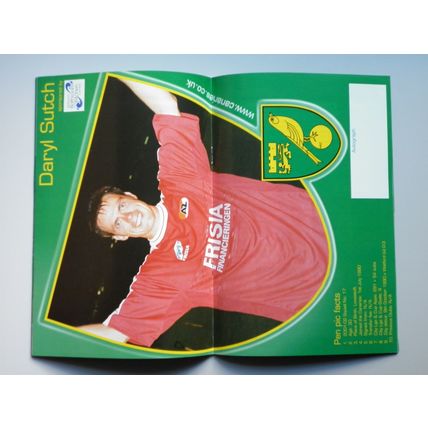 NORWICH CITY v GILLINGHAM Div1 19/03/2002