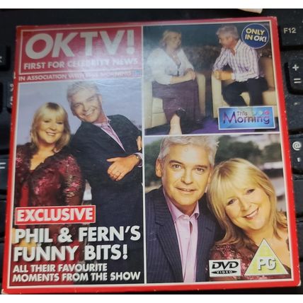 PHILLIP SCHOFIELD & FERN BRITTON FUNNY BITS! PROMO DVD OK MAGAZINE THIS MORNING