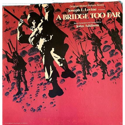 A BRIDGE TOO FAR original 1977 John Addison soundtrack gatefold record album