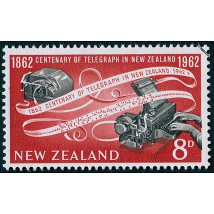 New Zealand 1962 8d black & brown-red SG811 CTO