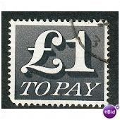GB stamps 1970-75 D88 - £1 postage due lot 2