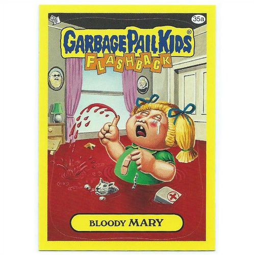 2011 Garbage Pail Kids Flashback Series 3 - #35a - Bloody Mary