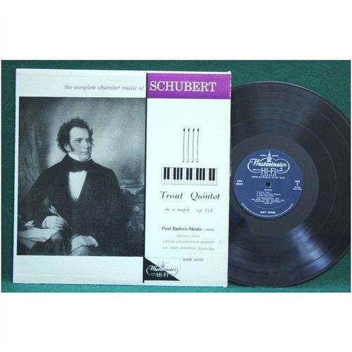 Badura-Skoda/Konz. Qt. - Schubert: Trout Quintet - XWN 18264 - NM