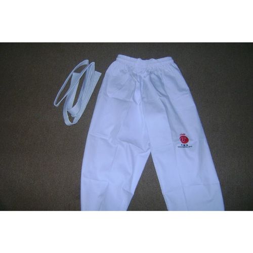 Bally Brand TMA 2 Piece Martial Arts Oufit Set w/Beginner White Belt Size 4/180